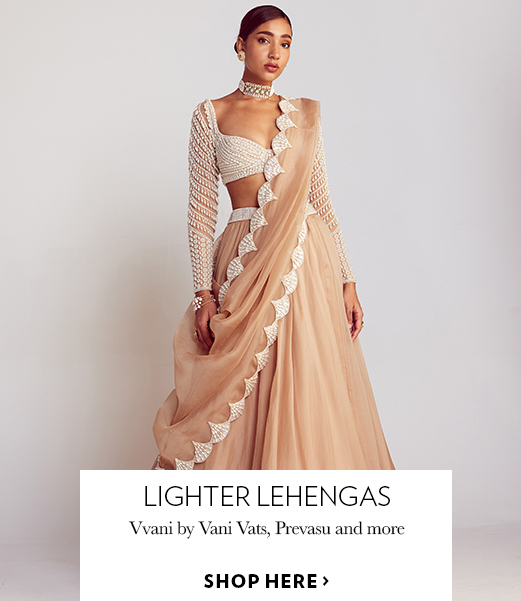 LIGHTER LEHENGAS